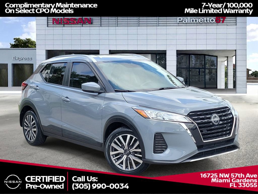 Certified 2022 Nissan Kicks SV