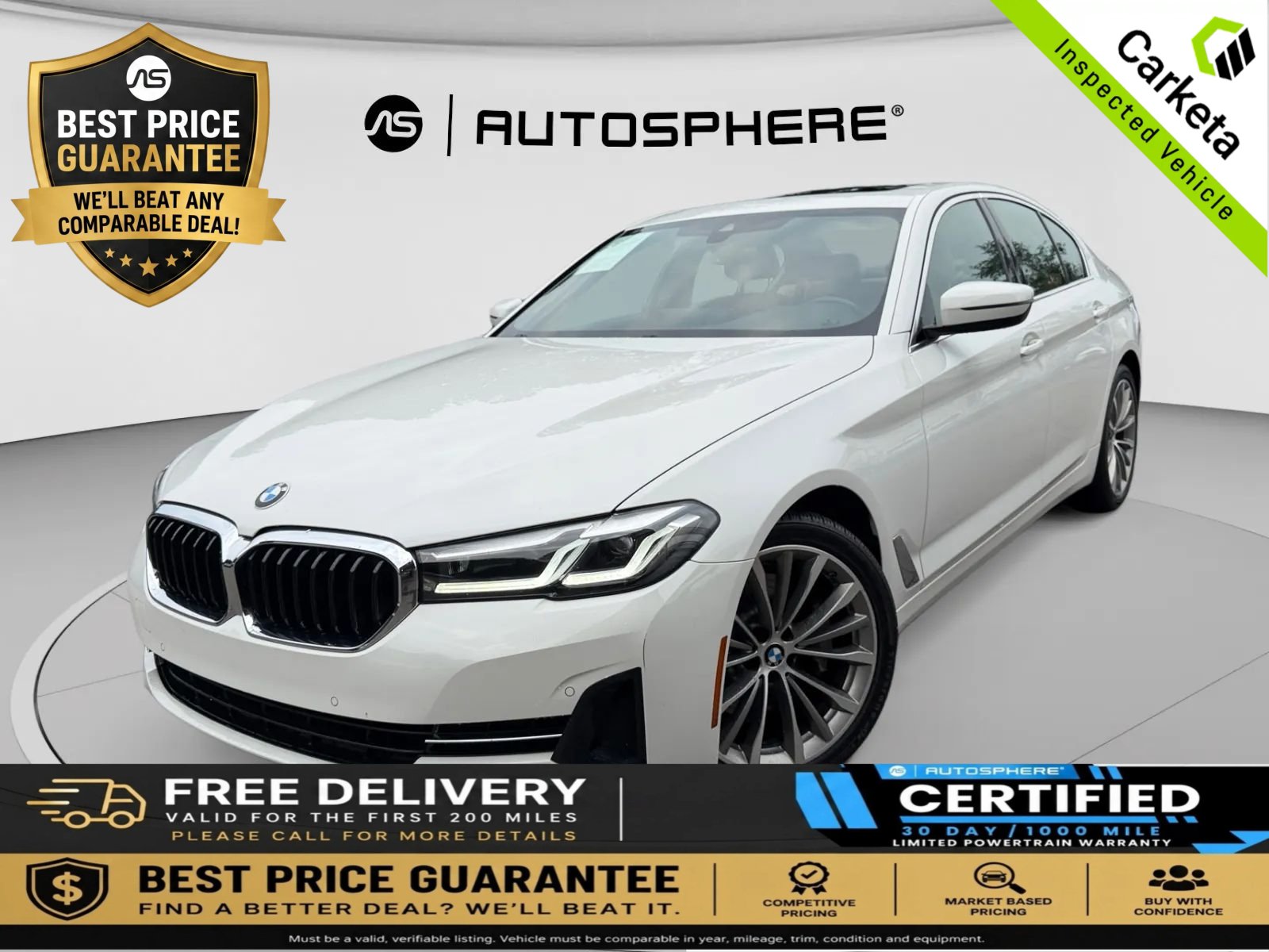 Used 2021 BMW 530i w/ Convenience Package
