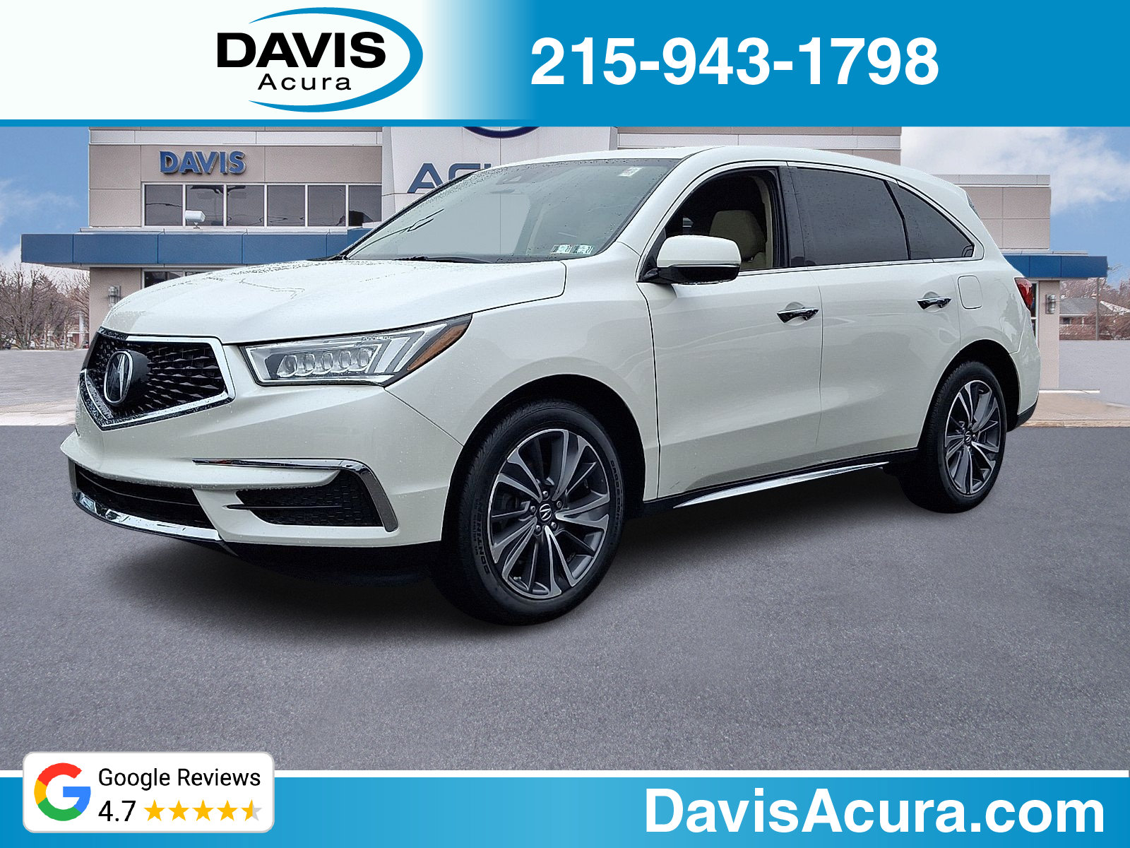 Used 2019 Acura MDX SH-AWD w/ Technology Package
