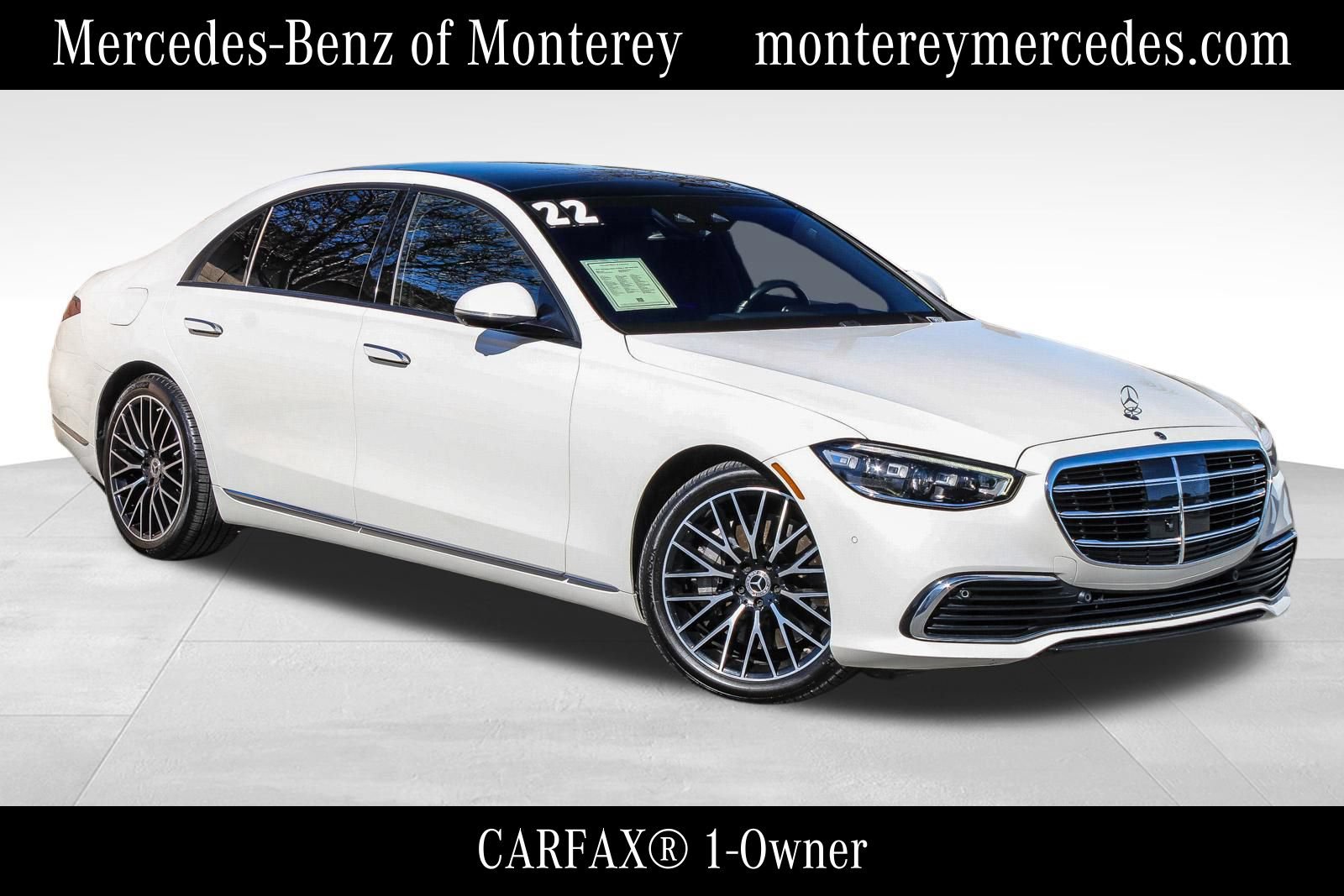 Certified 2022 Mercedes-Benz S 580 4MATIC Sedan