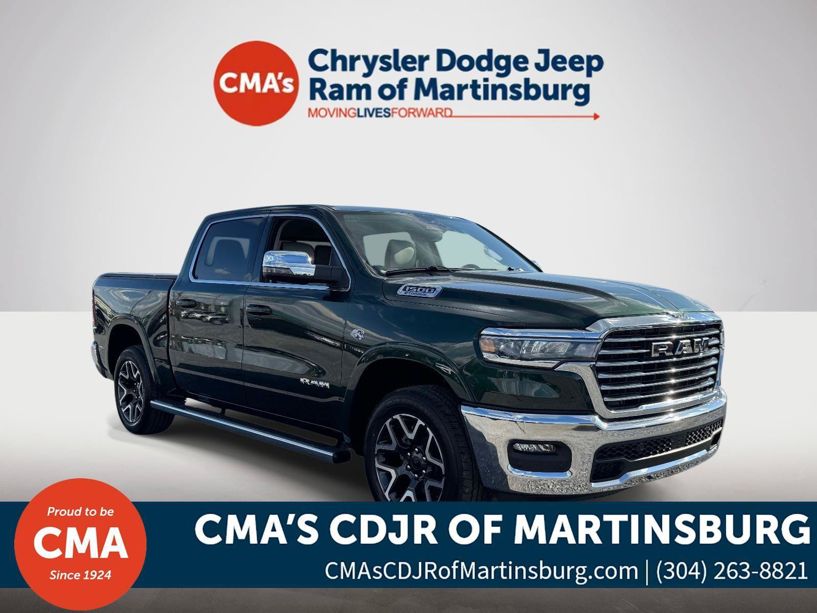 New 2026 RAM 1500 Laramie w/ Chrome Appearance Group