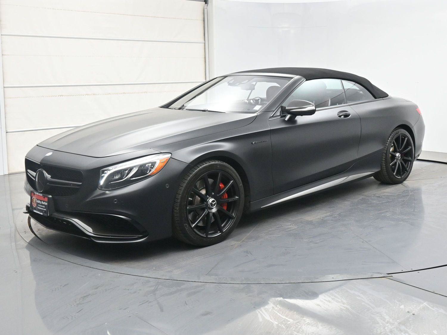 Used 2017 Mercedes-Benz S 63 AMG 4MATIC Cabriolet