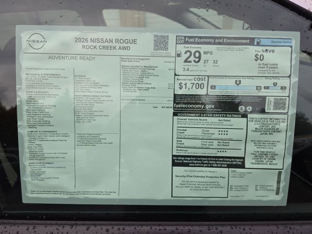 2026 Nissan Rogue SV