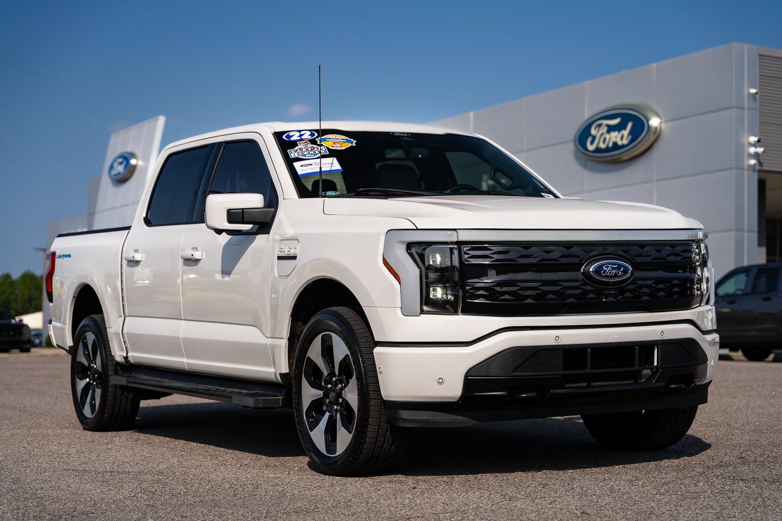 Certified 2022 Ford F150 Lightning Platinum