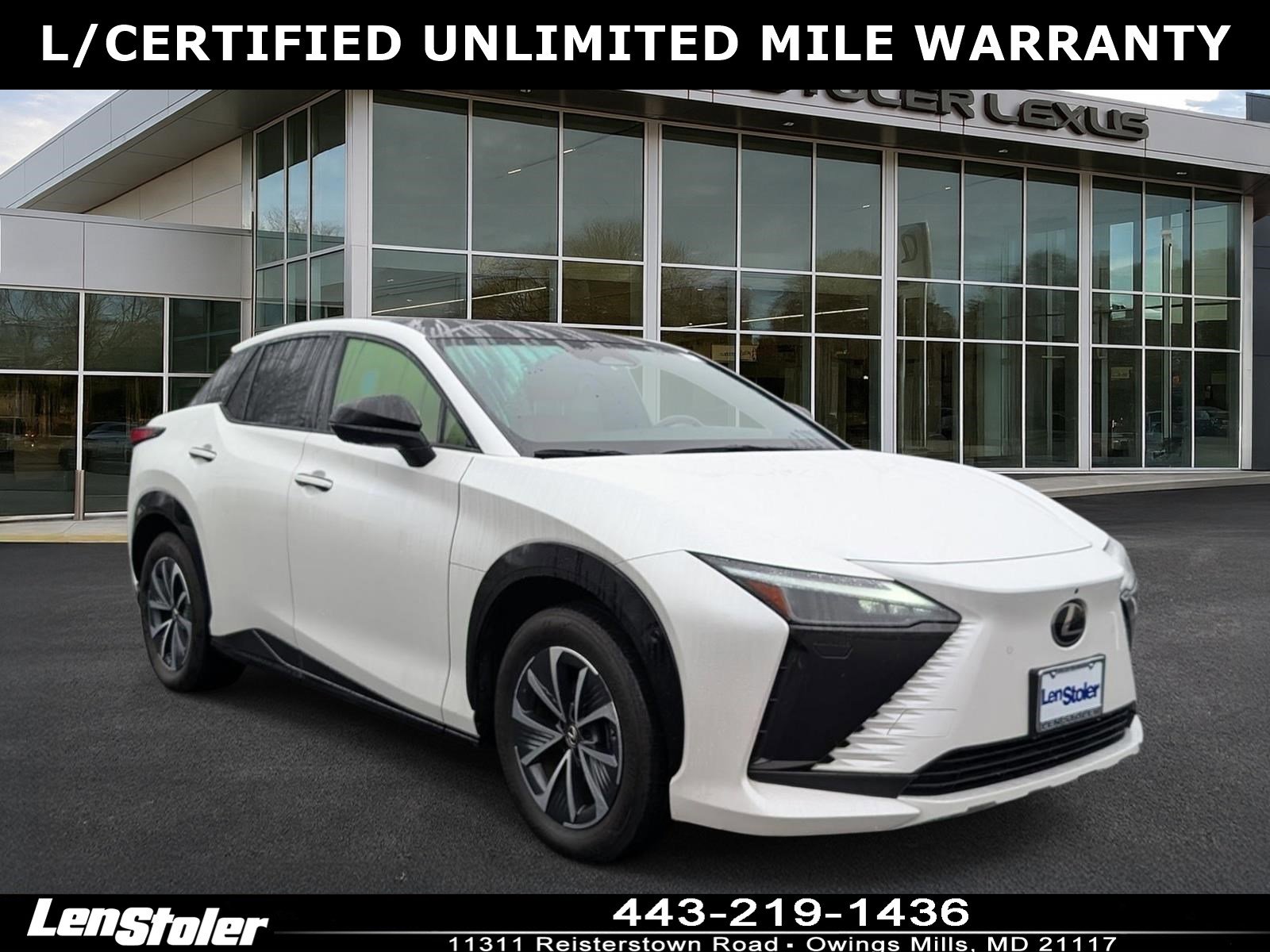 Certified 2023 Lexus RZ 450e Premium w/ Technology Package