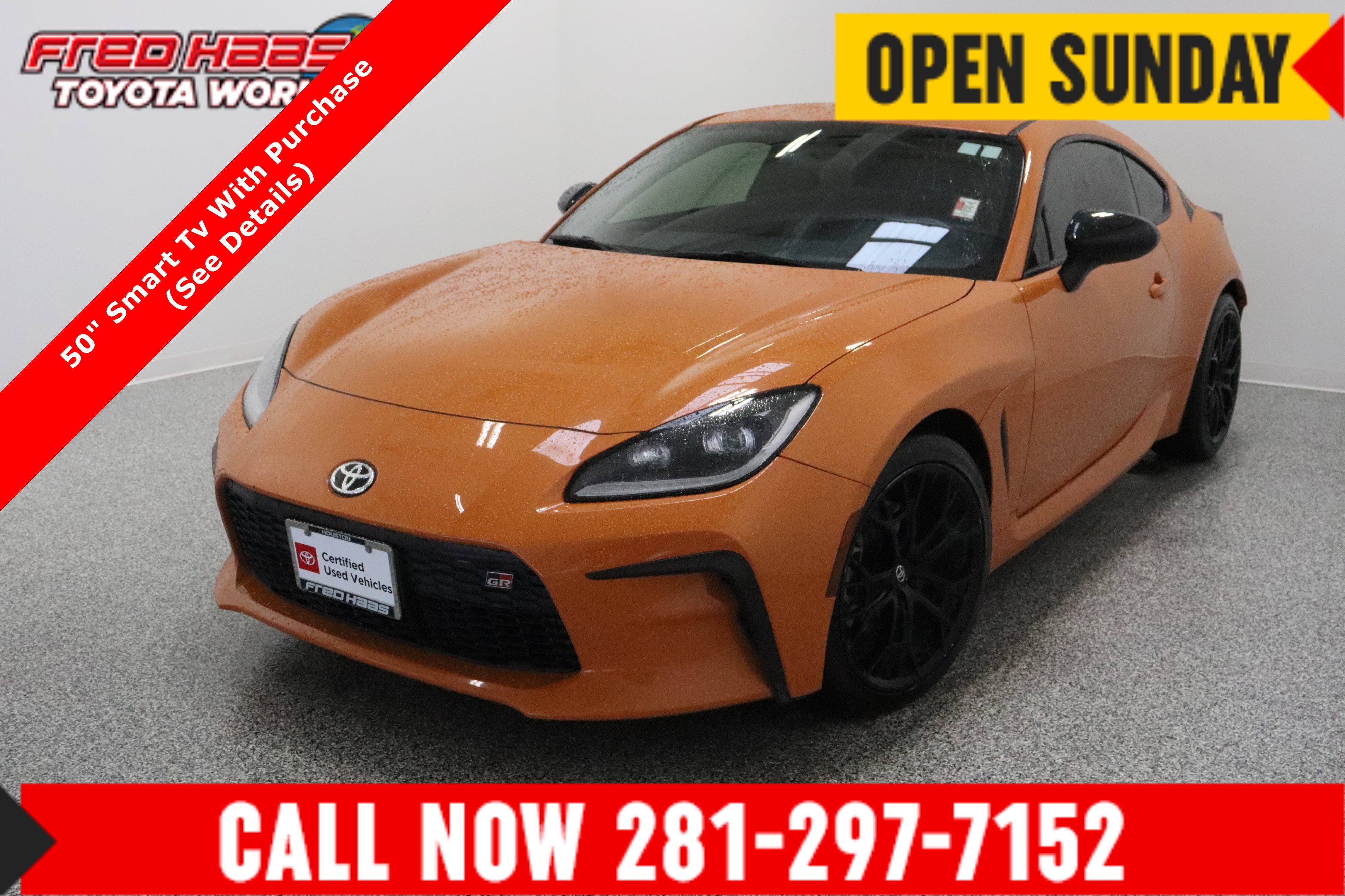 Certified 2023 Toyota GR86 10th Anniversary SE