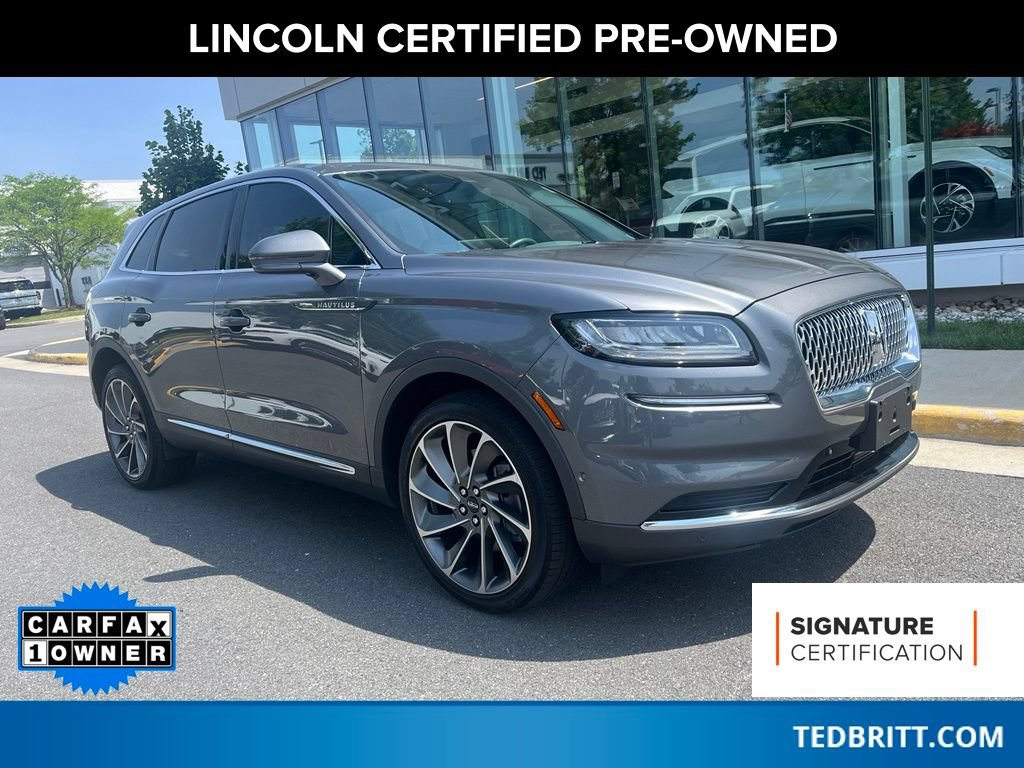 Certified 2023 Lincoln Nautilus Reserve w/ Equipment Group 201A