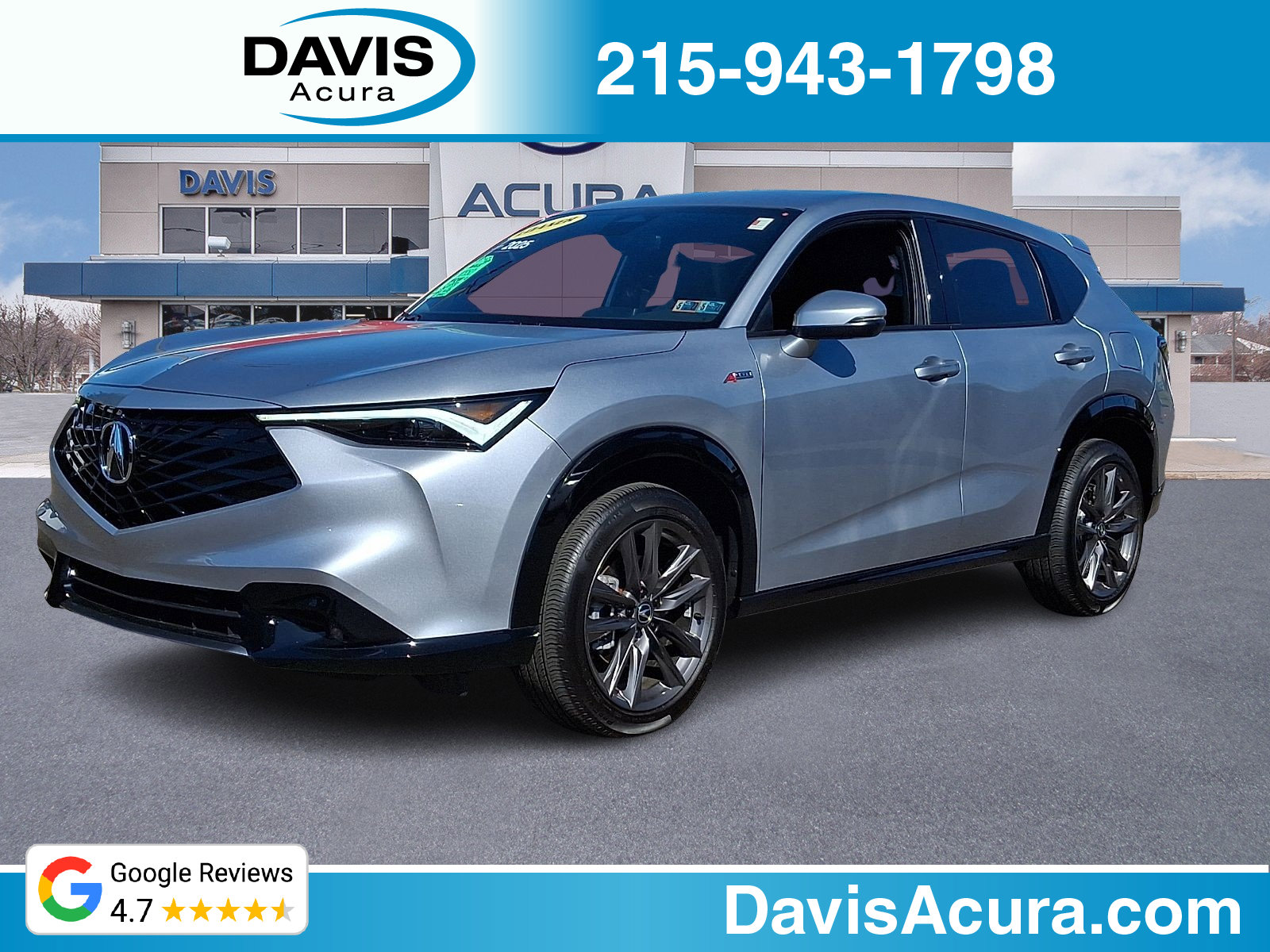 Certified 2025 Acura ADX A-Spec