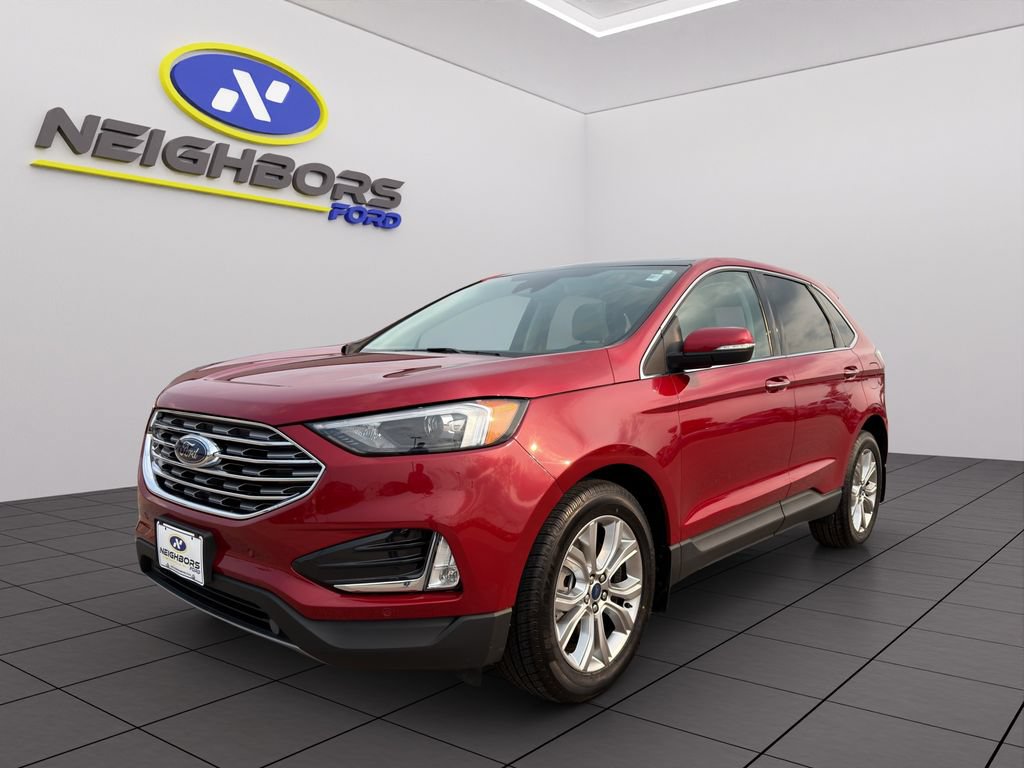Used 2022 Ford Edge Titanium w/ Class II Trailer Tow Package