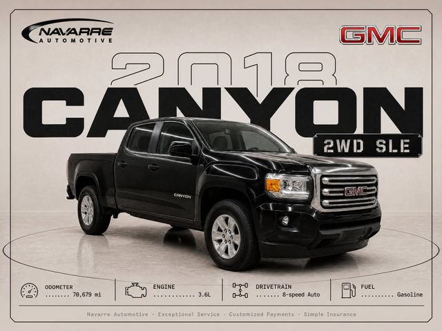 Used 2018 GMC Canyon SLE w/ SLE Convenience Package