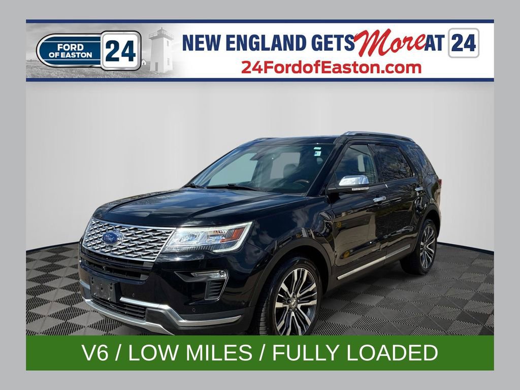 Certified 2018 Ford Explorer Platinum