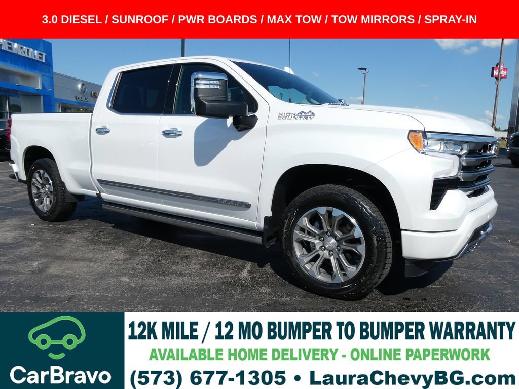 Certified 2024 Chevrolet Silverado 1500 High Country w/ Technology Package