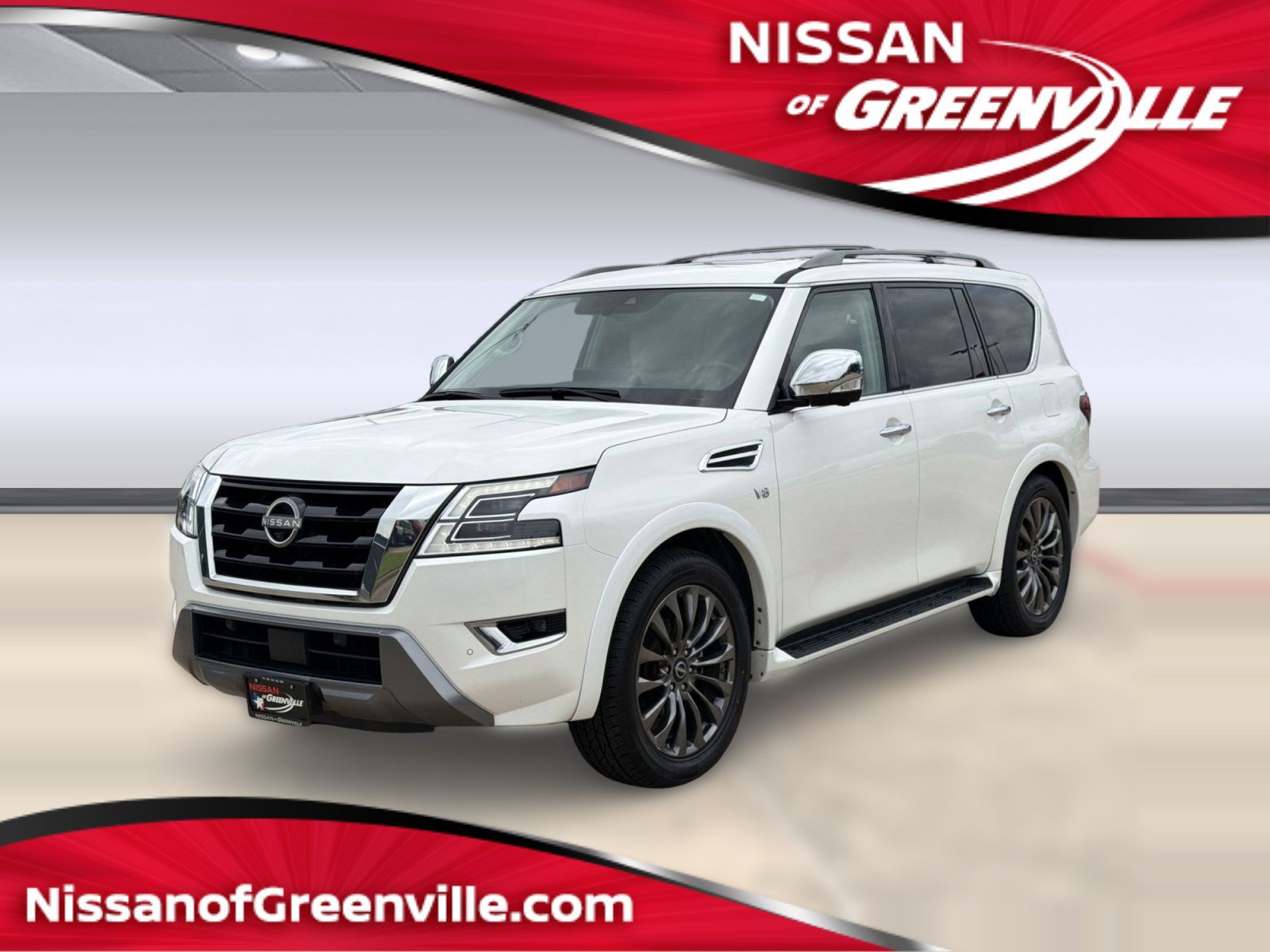 Used 2022 Nissan Armada Platinum w/ Captain's Chairs Package