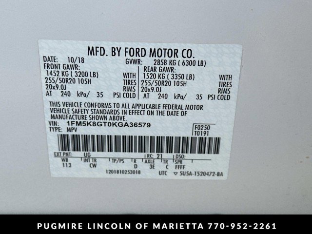 2019 Ford Explorer Sport