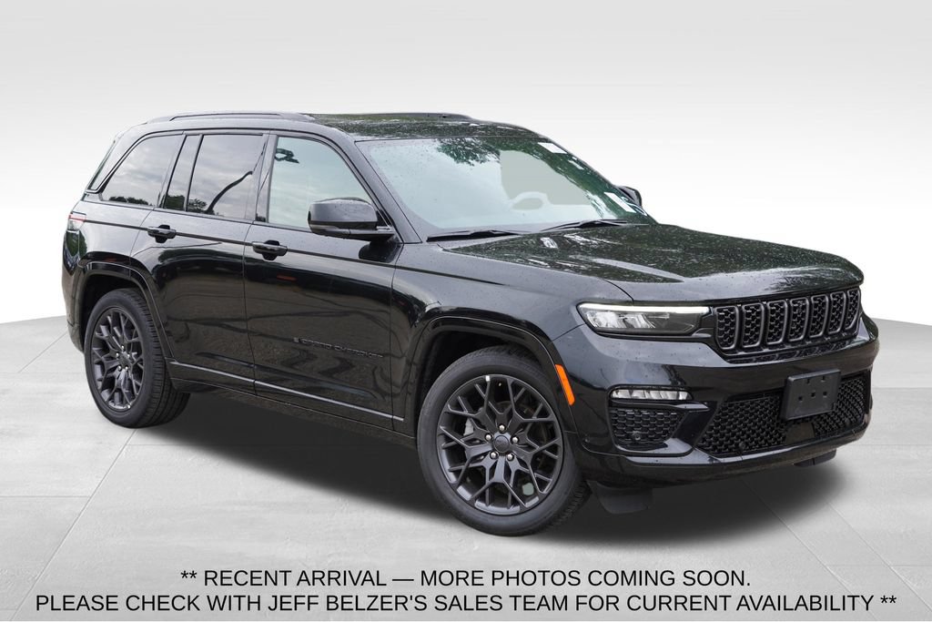 Used 2025 Jeep Grand Cherokee Summit w/ Obsidian Package