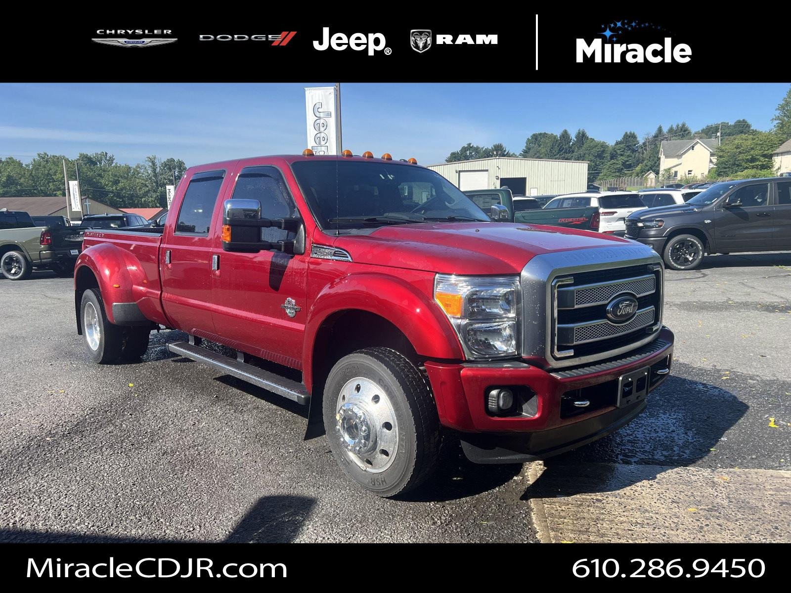 Used 2015 Ford F450 Platinum w/ Platinum Package