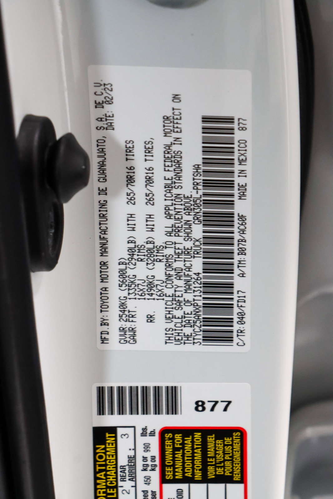 2023 Toyota Tacoma TRD Off-Road