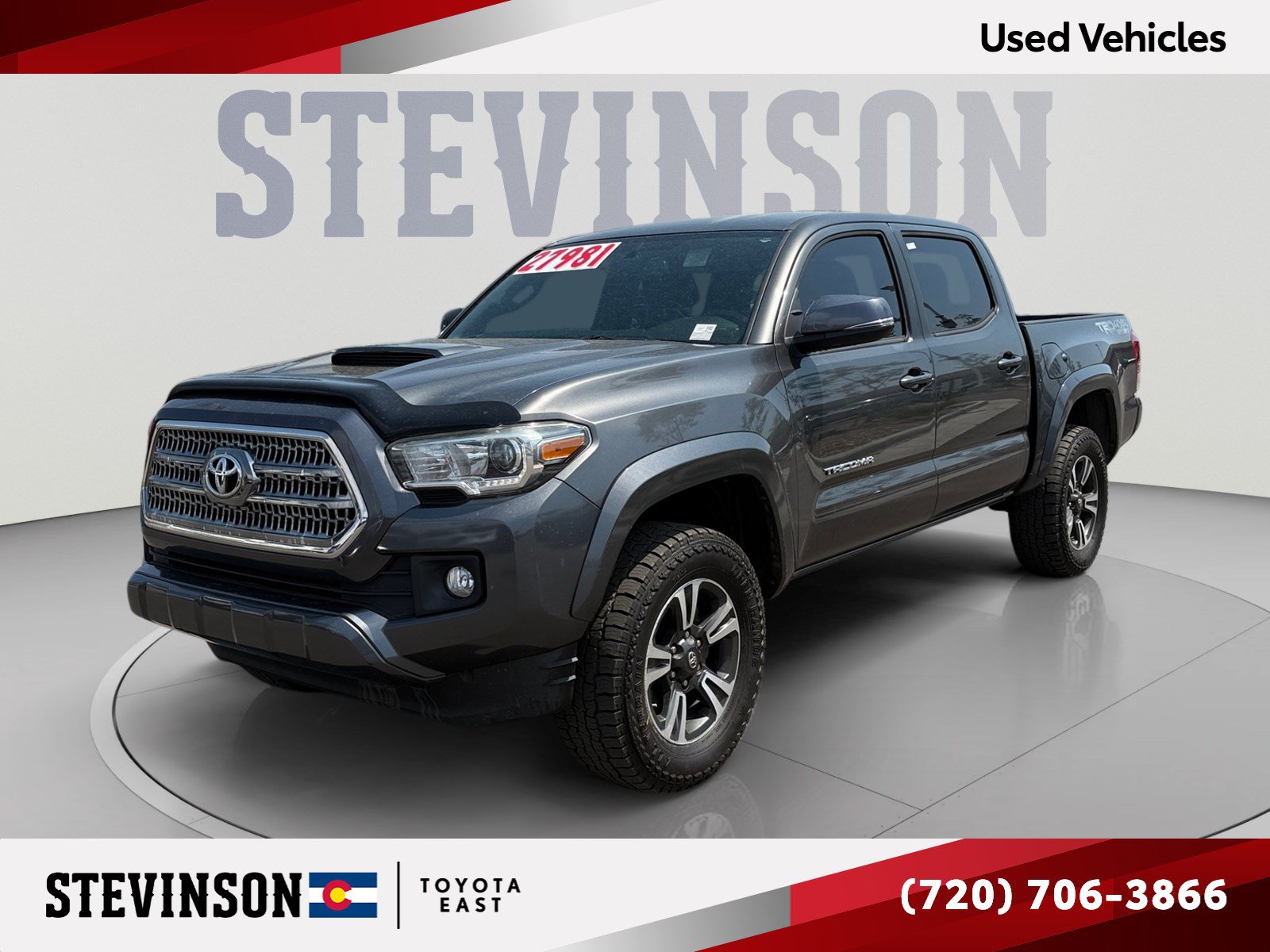 Certified 2017 Toyota Tacoma TRD Sport w/ Tow Package (A/T)