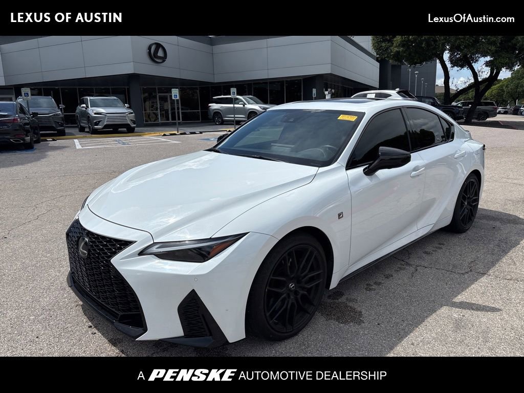 Certified 2024 Lexus IS 350 F Sport w/ Blackout Package