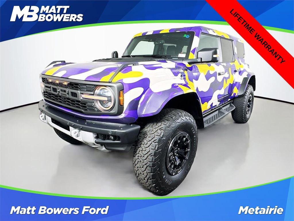 New 2025 Ford Bronco Raptor w/ Interior Carbon Fiber Pack