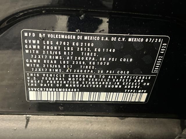 2025 Volkswagen Tiguan S