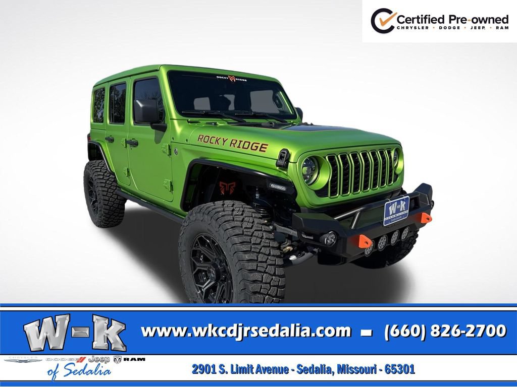 Certified 2025 Jeep Wrangler Unlimited Sport