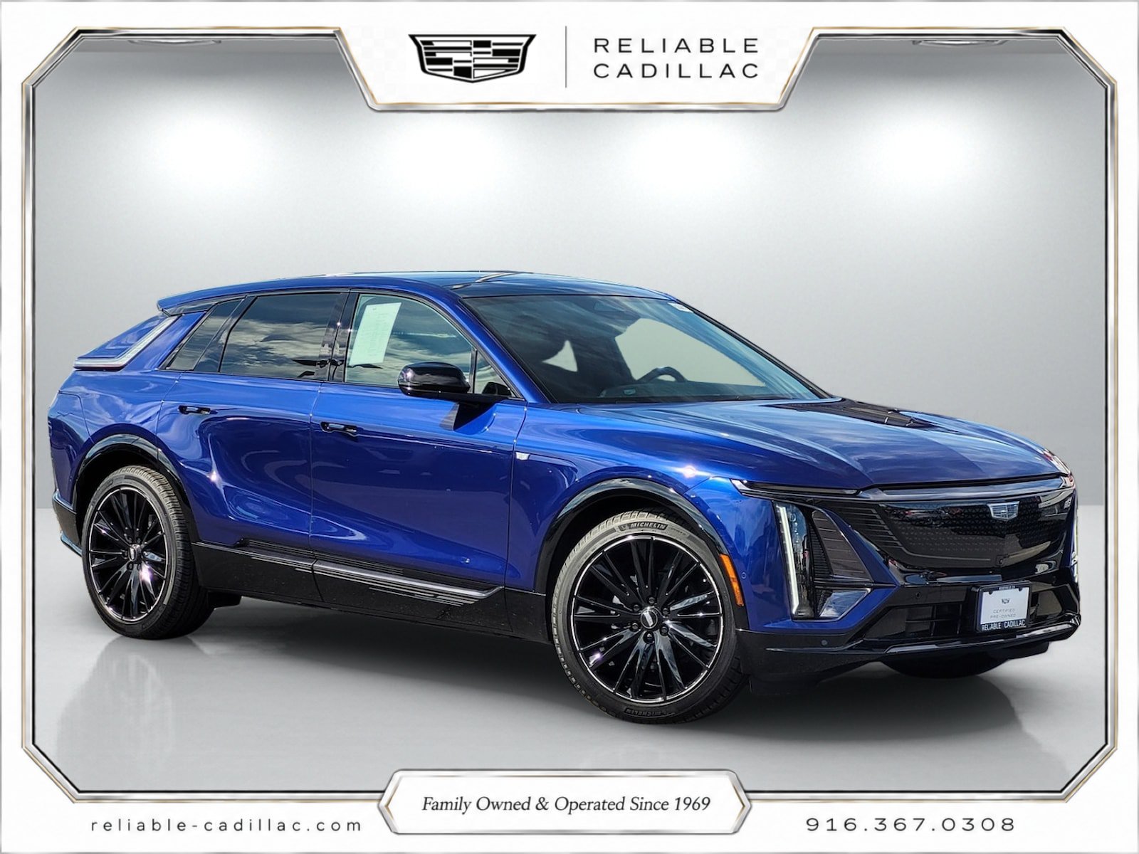 Certified 2025 Cadillac Lyriq Sport w/ LPO, Bronce Accent Package