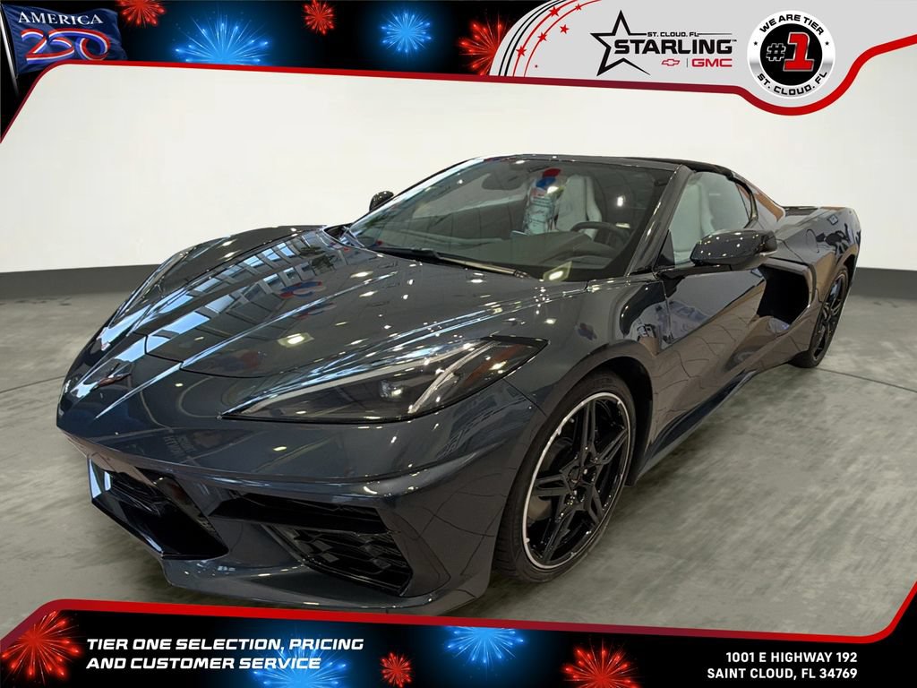Certified 2020 Chevrolet Corvette Stingray Coupe w/ Engine Appearance Package