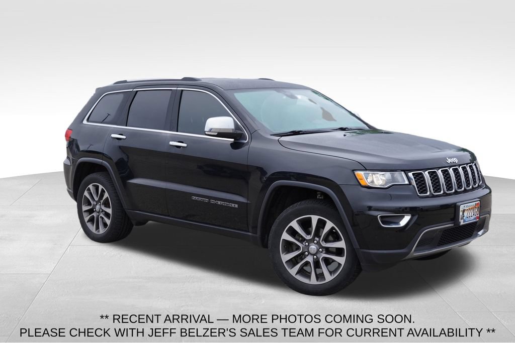 Certified 2018 Jeep Grand Cherokee Limited w/ Trailer Tow Group IV