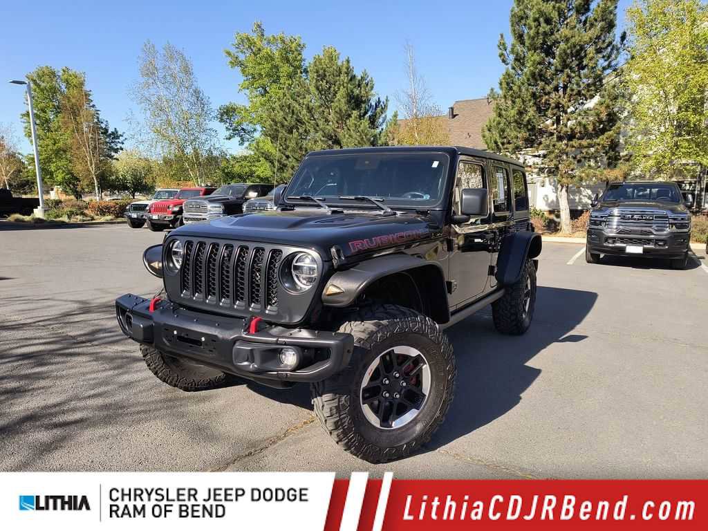 Used 2021 Jeep Wrangler Unlimited Rubicon w/ Uconnect 4C Nav & Sound Group