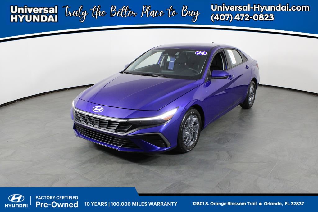Certified 2024 Hyundai Elantra SEL