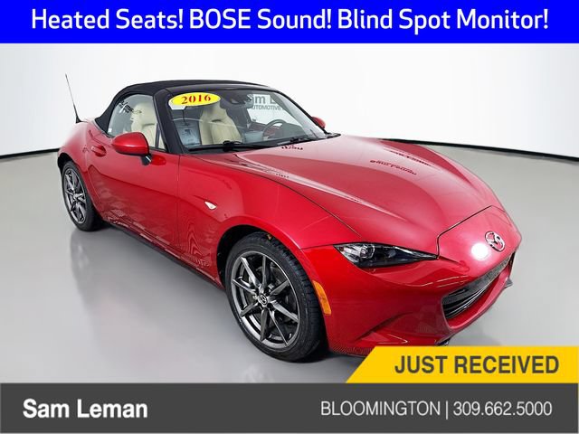 Used 2016 MAZDA MX-5 Miata Grand Touring