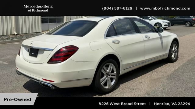 Used 2018 Mercedes-Benz S 450 4MATIC Sedan
