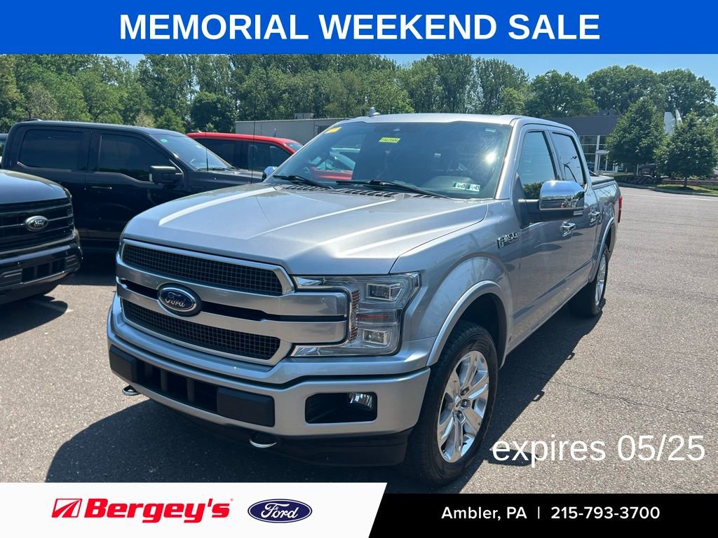 Certified 2020 Ford F150 Platinum w/ Equipment Group 701A Luxury