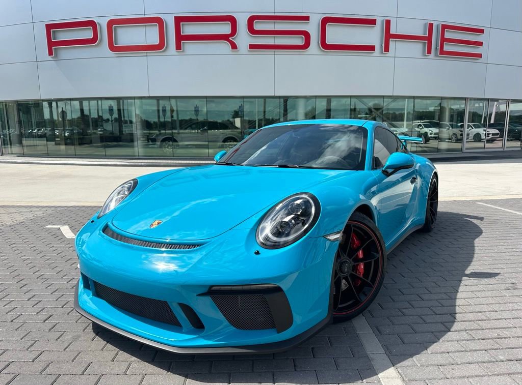 Certified 2018 Porsche 911 GT3