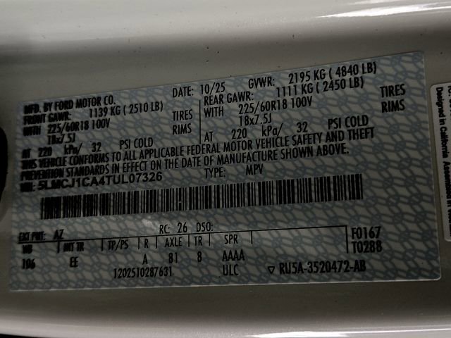 2026 Lincoln Corsair Premiere