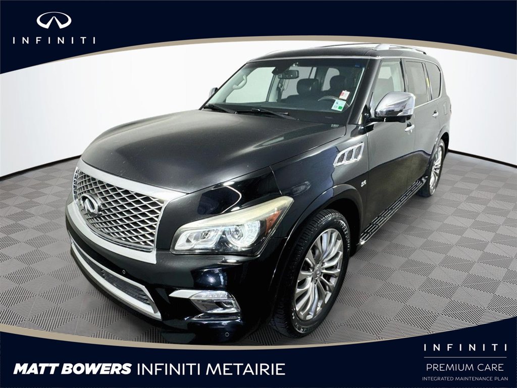 Used 2015 INFINITI QX80 2WD w/ Deluxe Technology Package