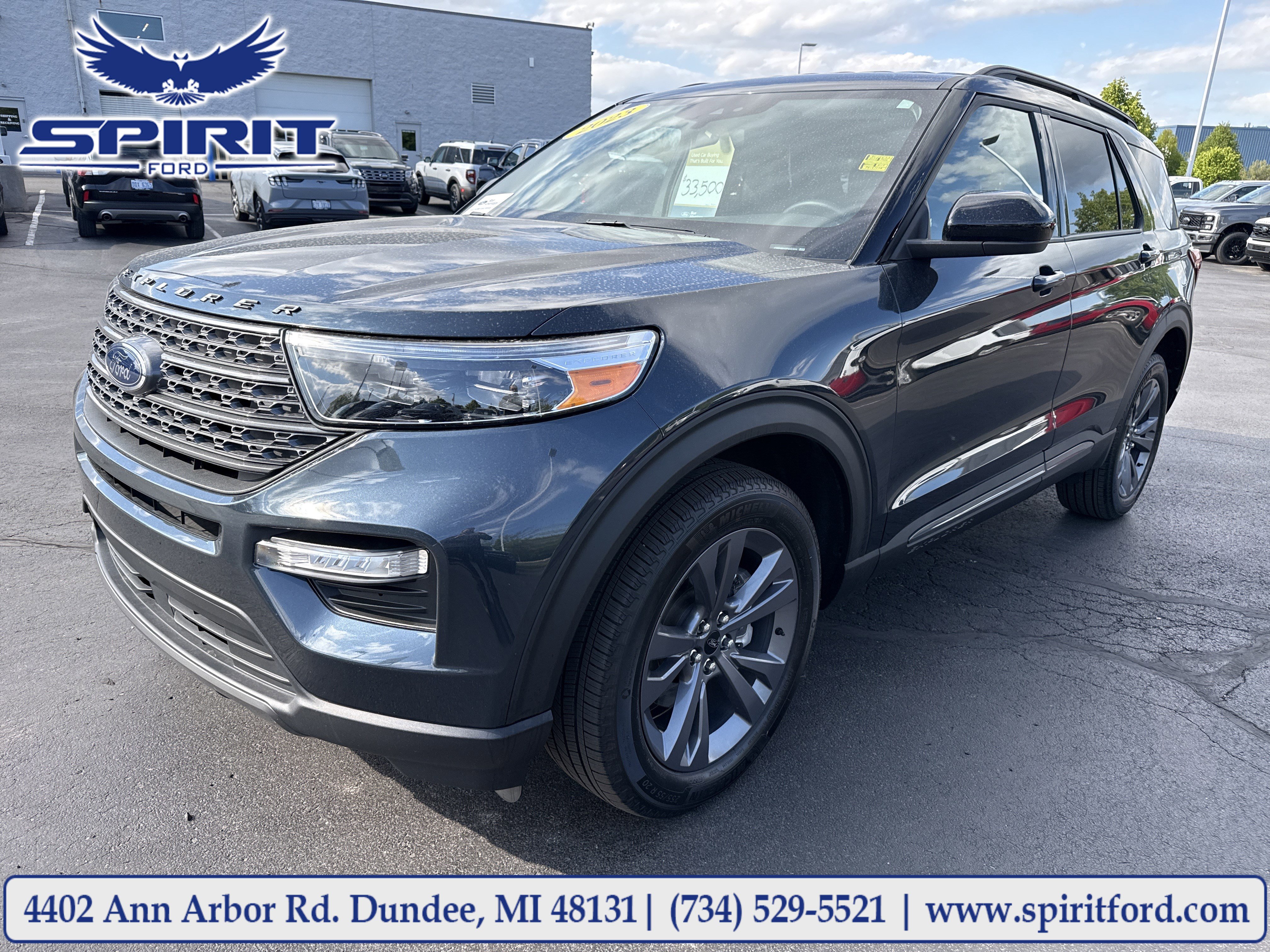 Certified 2023 Ford Explorer XLT w/ Equipment Group 202A