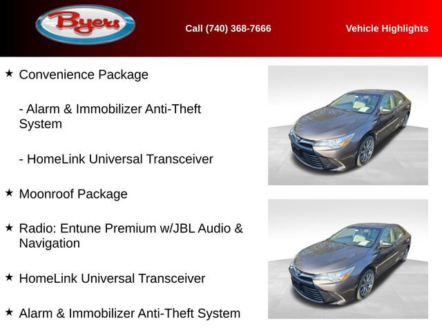 2015 Toyota Camry XLE