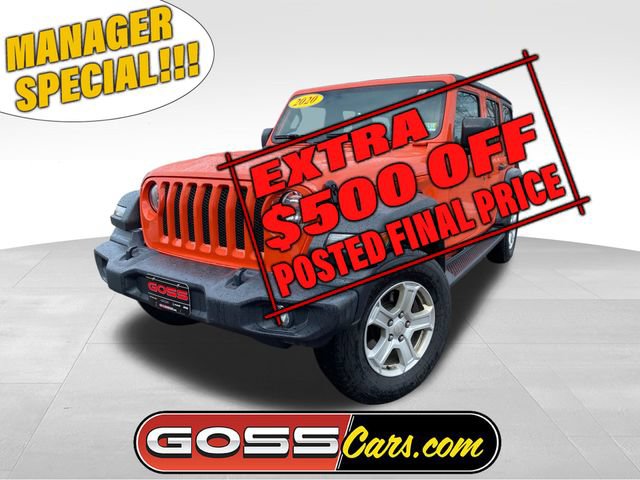 Used 2020 Jeep Wrangler Unlimited Sport S