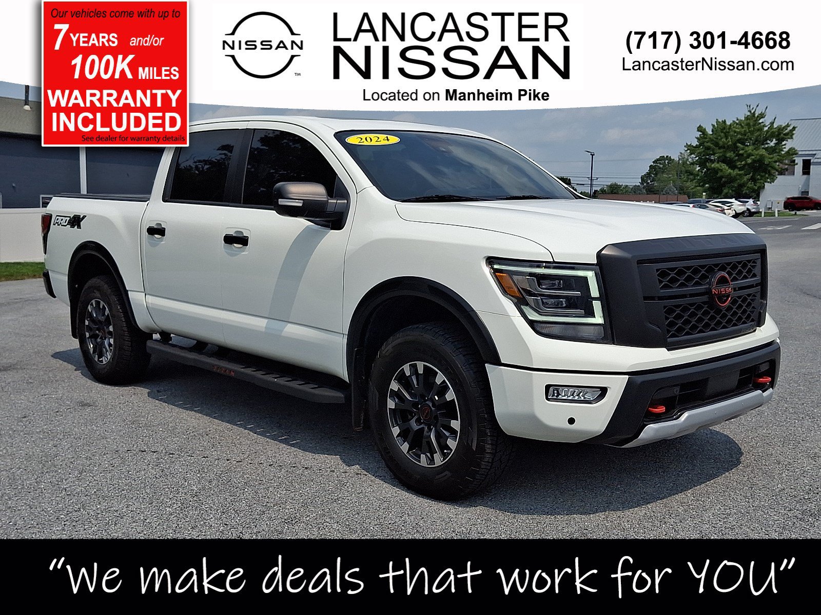 Used 2024 Nissan Titan PRO-4X w/ Pro-4x Convenience Package