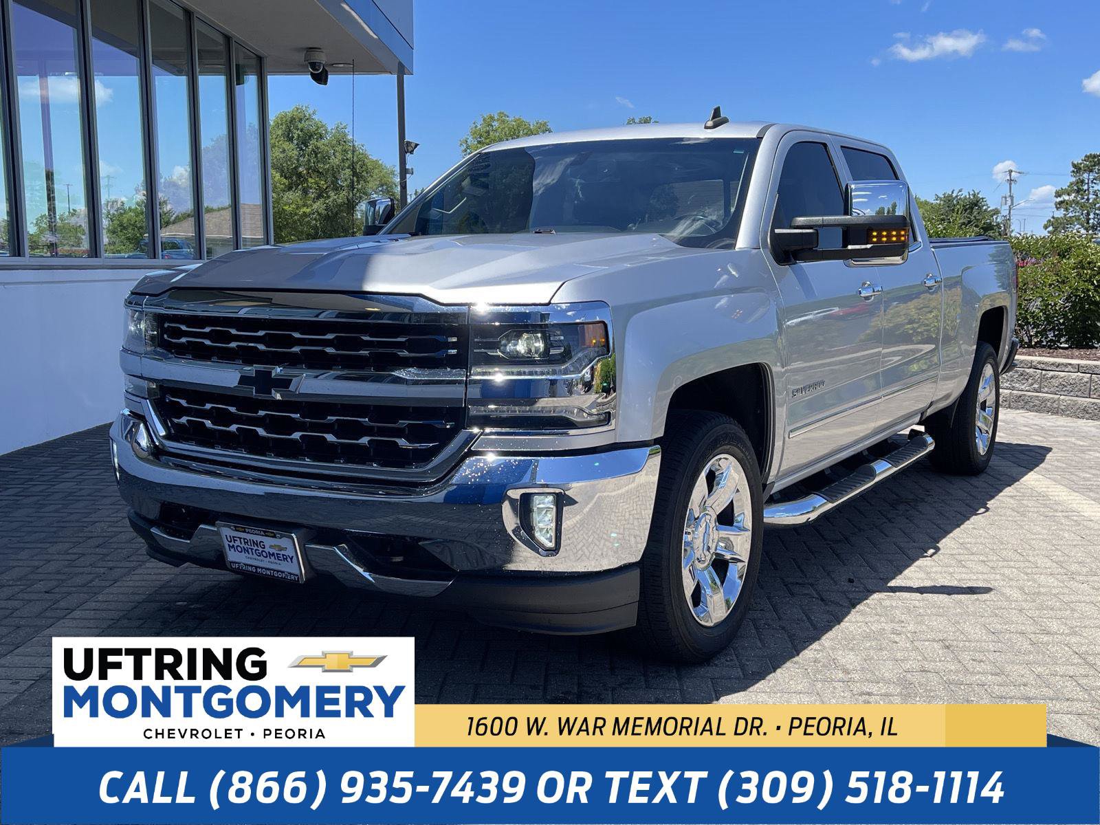 Used 2018 Chevrolet Silverado 1500 LTZ w/ Max Trailering Package