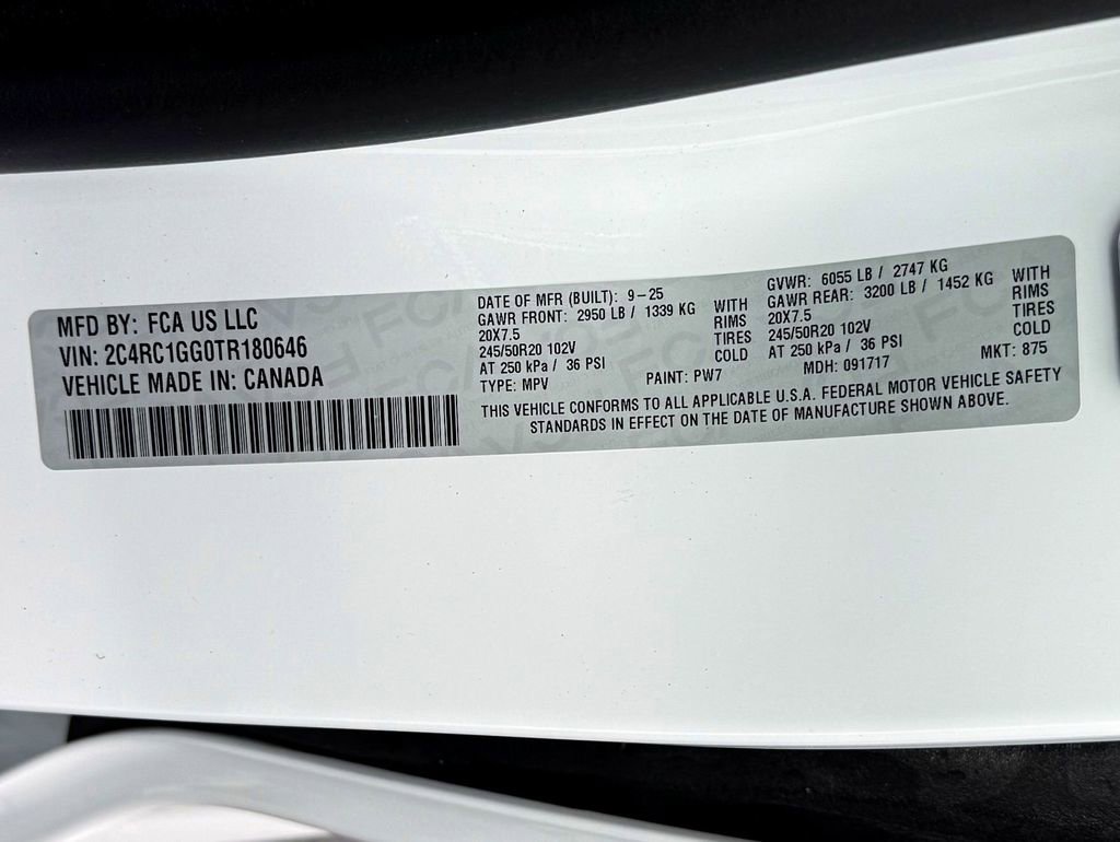 2026 Chrysler Pacifica Limited