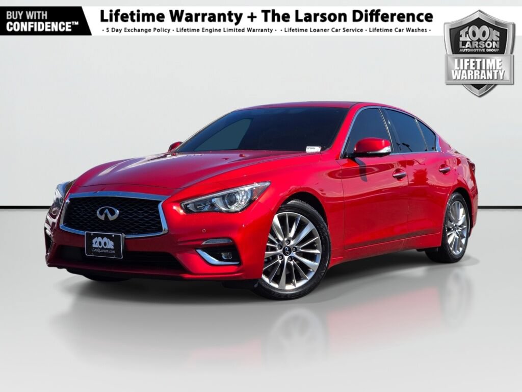 Used 2023 INFINITI Q50 Luxe w/ Cargo Package