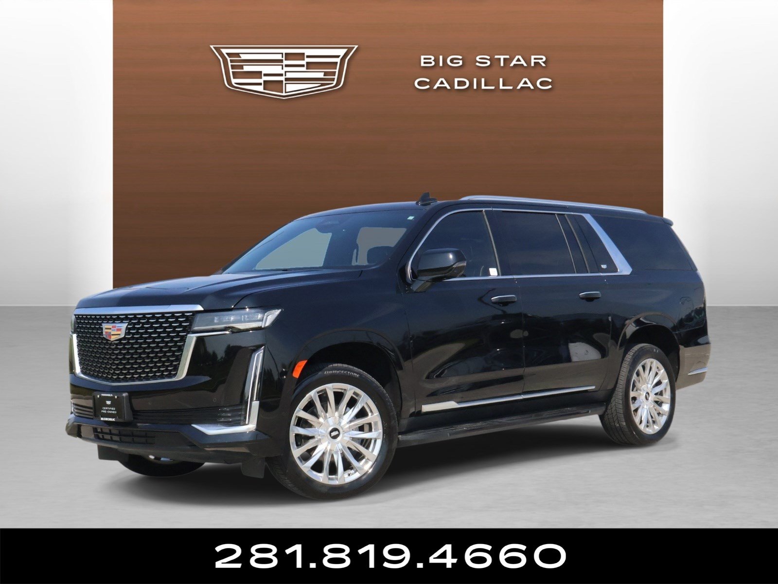Certified 2024 Cadillac Escalade ESV Premium Luxury w/ Performance Package