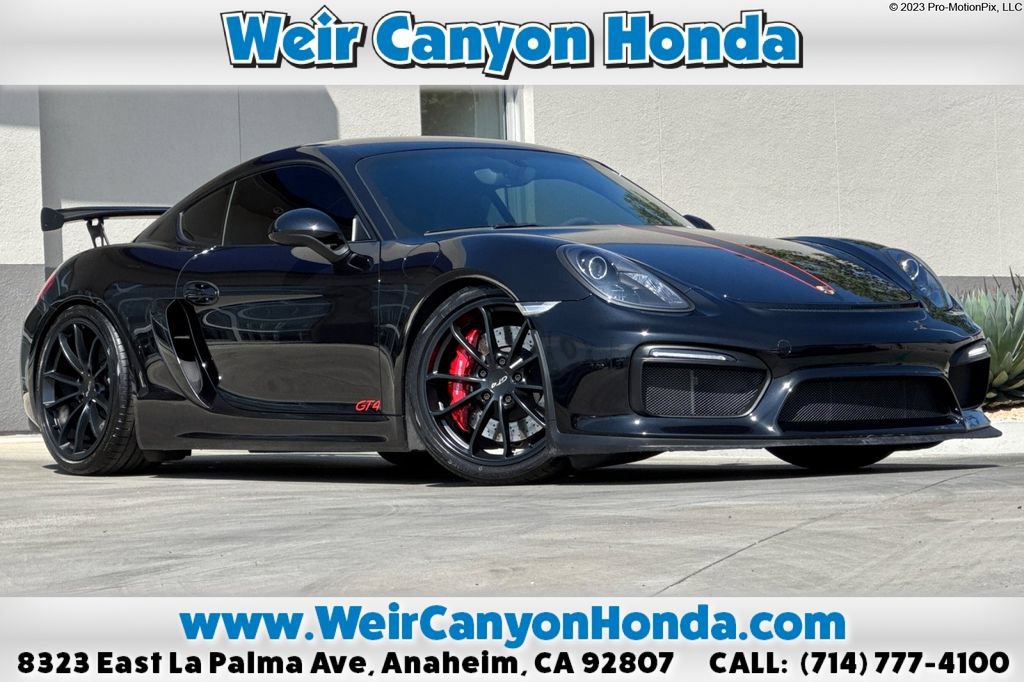 Used 2016 Porsche Cayman GT4