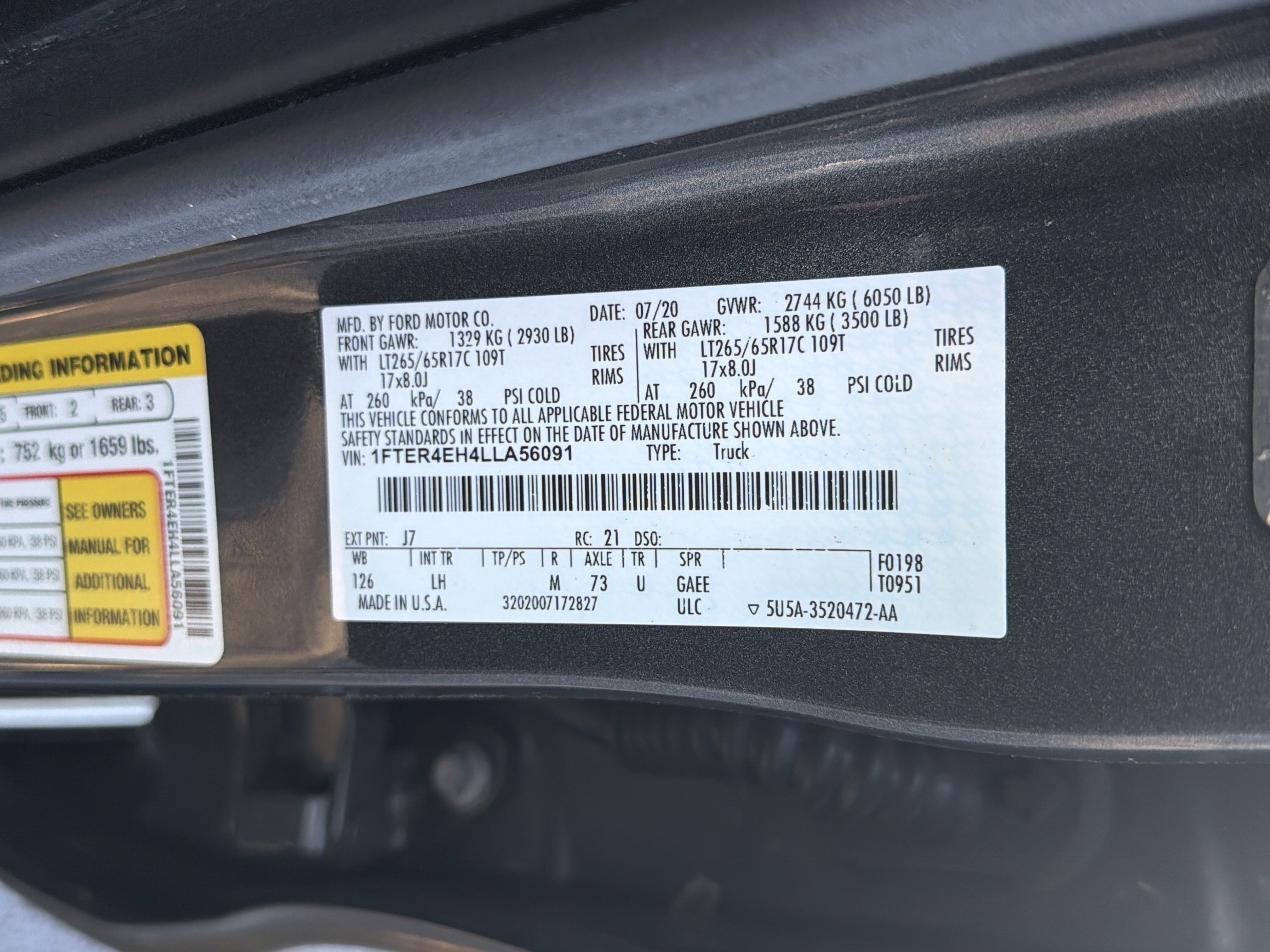 2020 Ford Ranger XLT