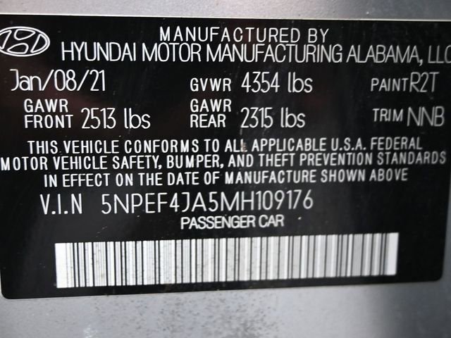 2021 Hyundai Sonata SEL