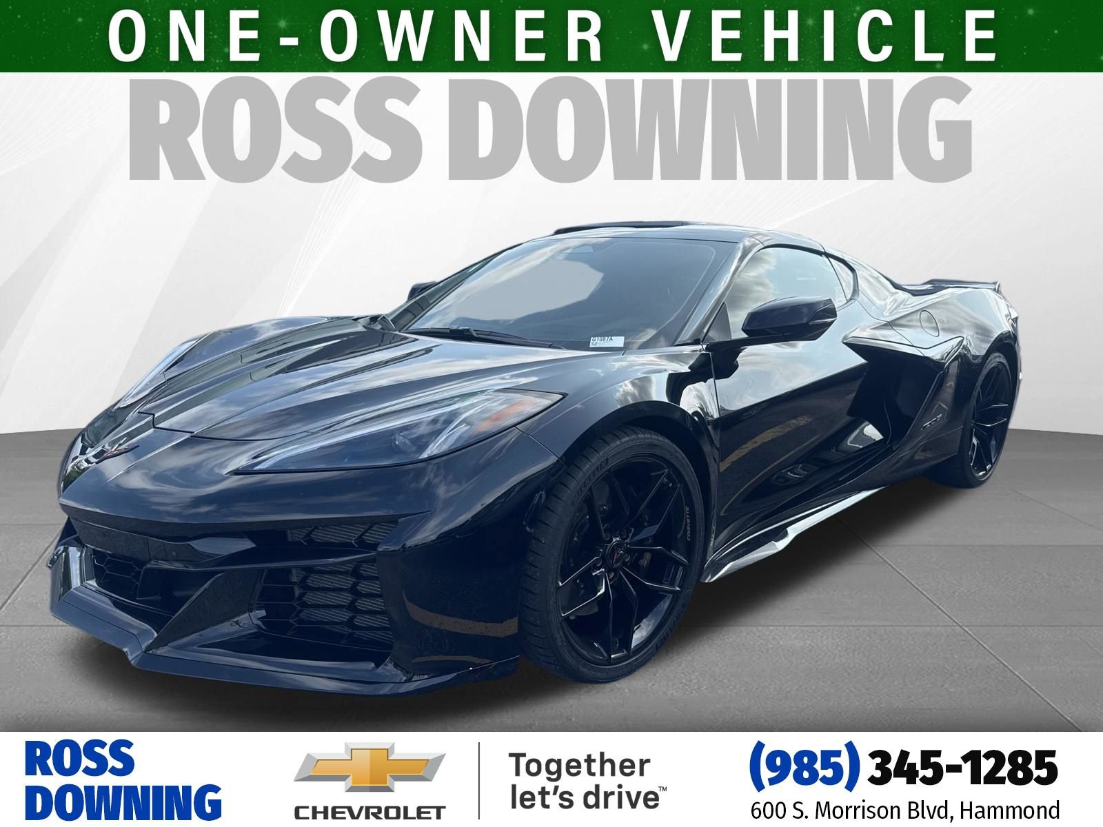 Used 2025 Chevrolet Corvette Z06 w/ Stealth Interior Trim Package