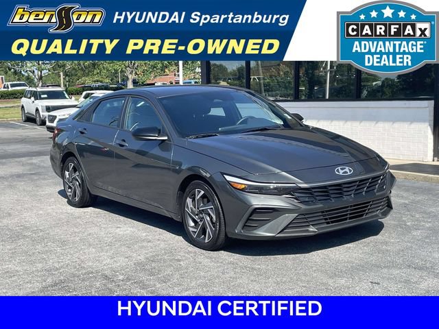 Certified 2025 Hyundai Elantra Sport